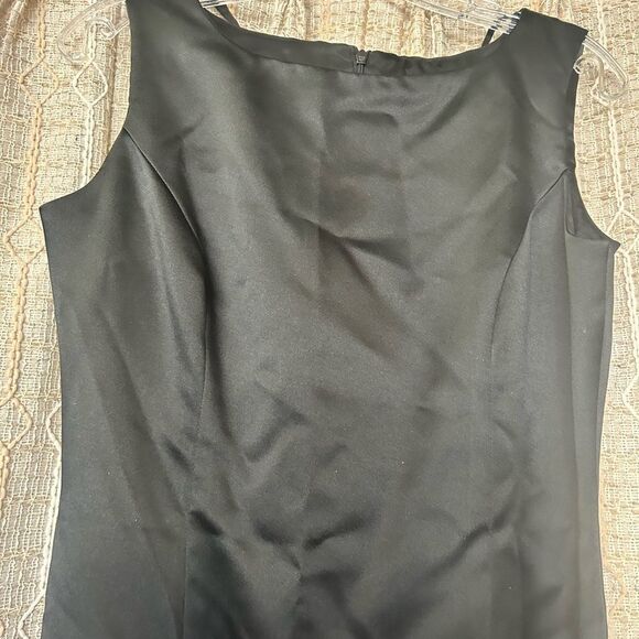 Michaelangelo ladies 8 black tank top long dress - Picture 2 of 6